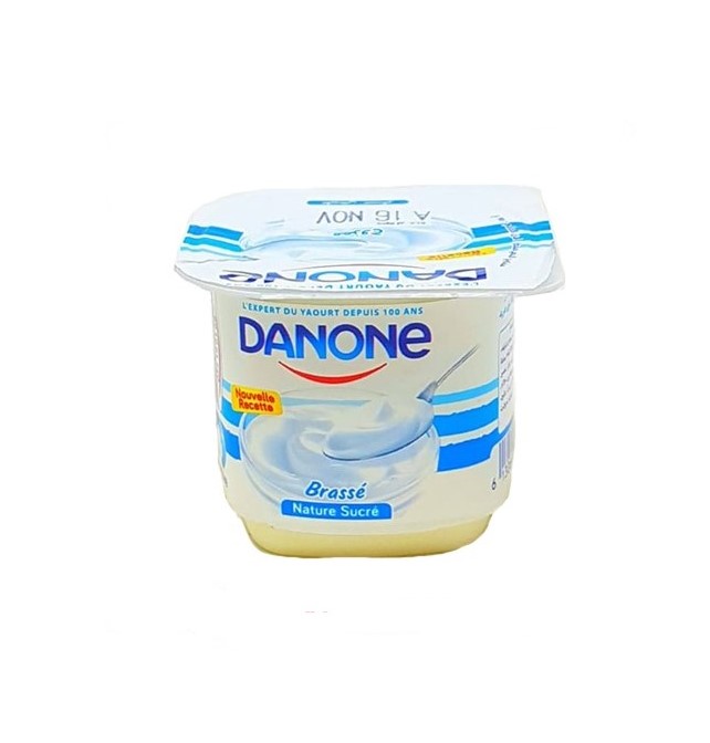 Yaourt Nature sucré Danone - 100g