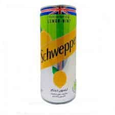 Canette Schweppes - Menthe Citron - 24cl