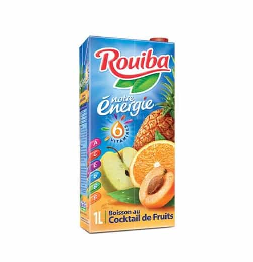 Boisson au jus de cocktail de fruits Rouiba - paqu.1L