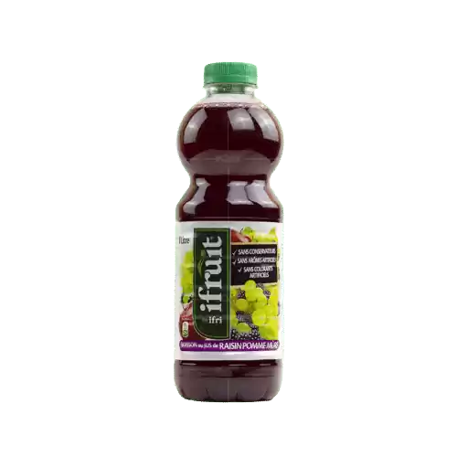 Boisson au jus de raisin, pomme et mure Ifruit - 2L