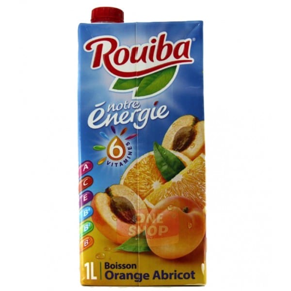 Boisson au jus d'orange Abricot Rouiba - paqu.1L