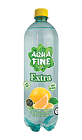 Boisson gazeuse aromatisée Aqua Fine Extra - saveur citron - 1L