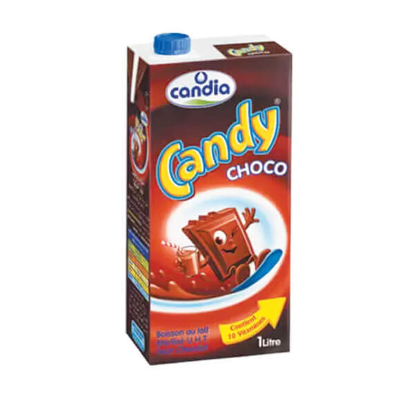 Boisson lactée chocolatée Candy Choco - Candia - 1L