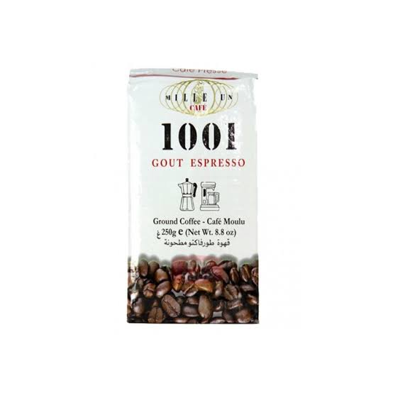 Café moulu 1001 - goût Espresso - 250g