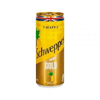 Canette Schweppes Gold - Ananas - 24cl