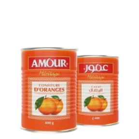 Confiture Amour -Héritage - Orange - 400g