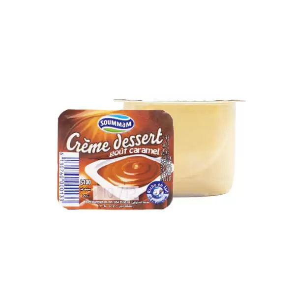 Crème dessert - Caramel - Soummam - 100g