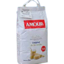 Farine de blé tendre Amour T45 - 5kg