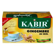 Infusion de tisane Kabir - Gingembre au miel - 12s