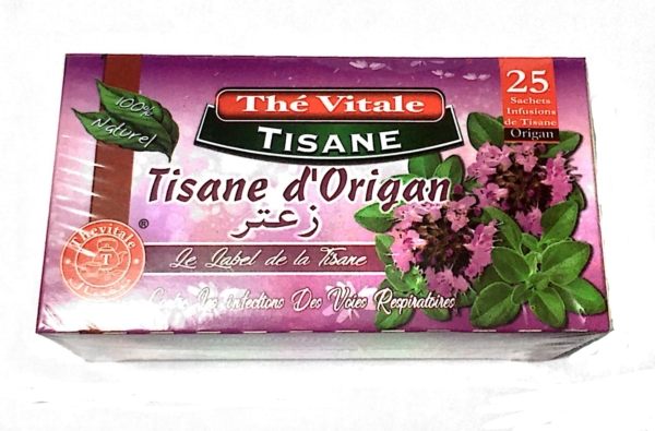 Infusion de tisane Thé Vitale - Origan - 25s