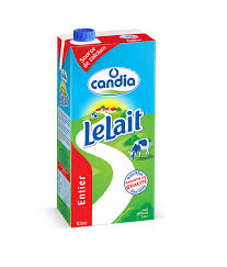 Lait entier Candia - 1L