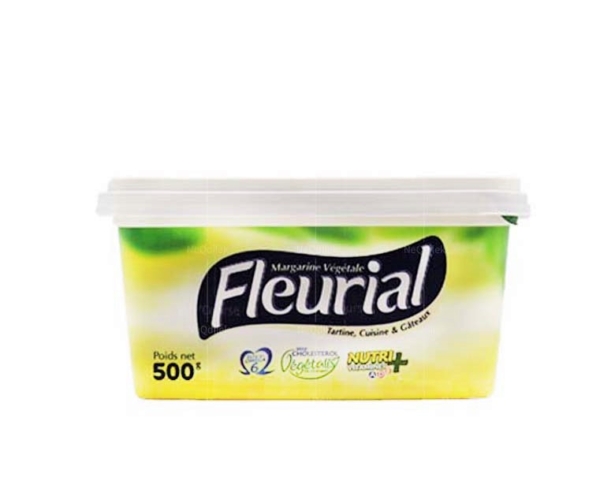 Margarine Fleurial - pot 500g