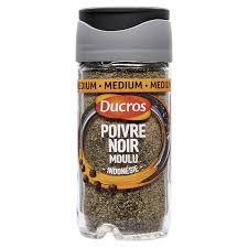 Poivre noir moulu Ducros- 40g