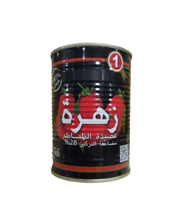 Purée de tomates double concentrée Zahra - 400g