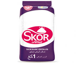 Sucre blanc cristallisé Skor - 1kg