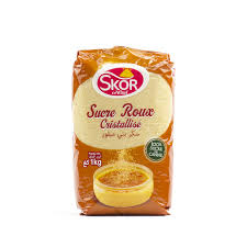 Sucre Roux Cristallisé Skor - 1kg