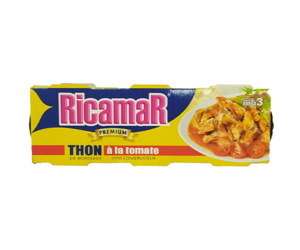 Thon à la tomate Ricamar- 65gx3