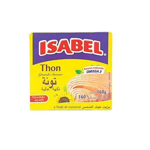 Thon à l'huile de tournesol Isabel - 160g