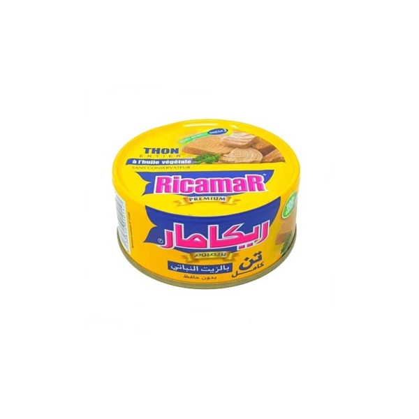 Thon à l'huile végétale Ricamar - 160g