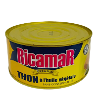 Thon à l'huile végétale Ricamar - 900g