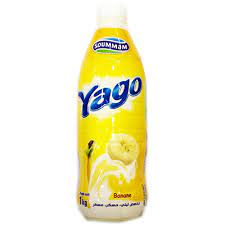 Yaourt à boire Yago Soummam banane -1L