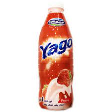 Yaourt à boire Yago Soummam Fraise -1L