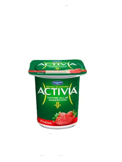 Yaourt aromatisé Activia - Fraise - 100g