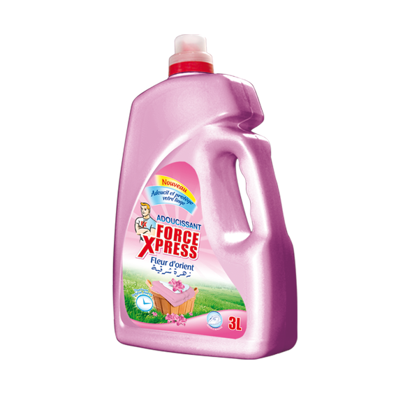 Adoucissant Force Xpress - Fleur d'Orient - 3L