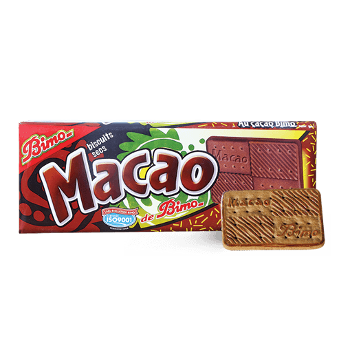 Biscuits Macao -au cacao- Bimo - 250g