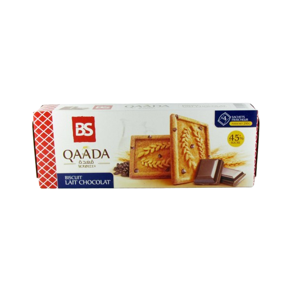 Biscuits Qaada - chocolat au lait - 100g