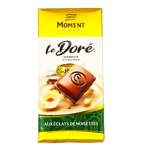 Chocolat au lait Moment - Le Doré - aux éclats de noisettes