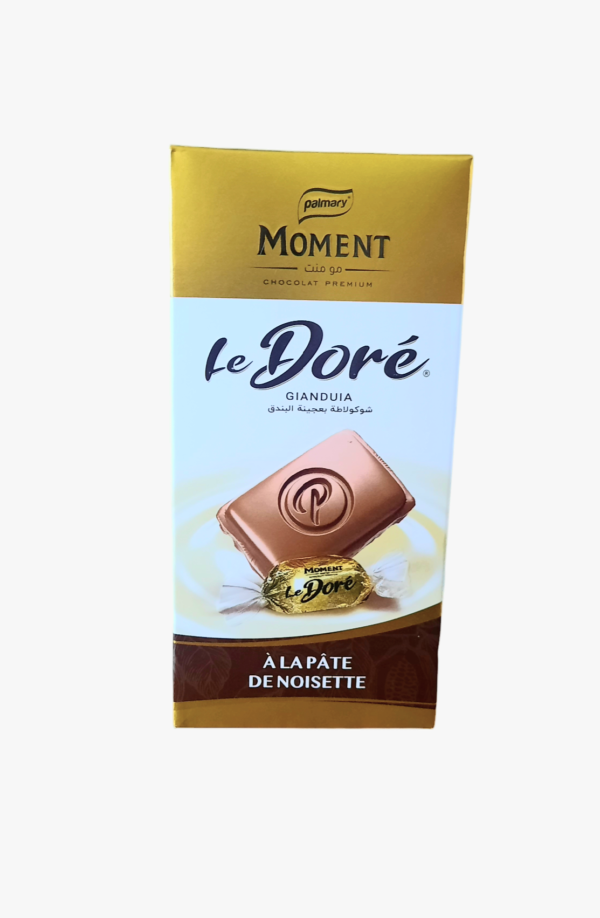 Chocolat au lait Moment - Le Doré - Pâte de noisettes