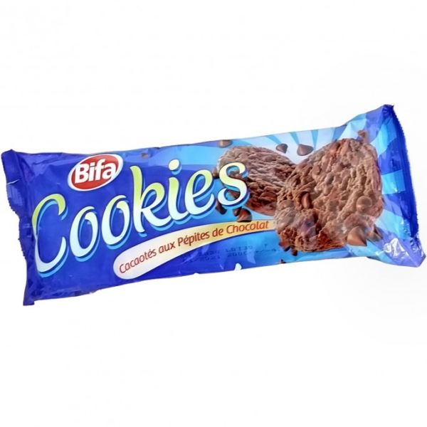 Cookies cacaotés aux pépites de chocolat - Bifa