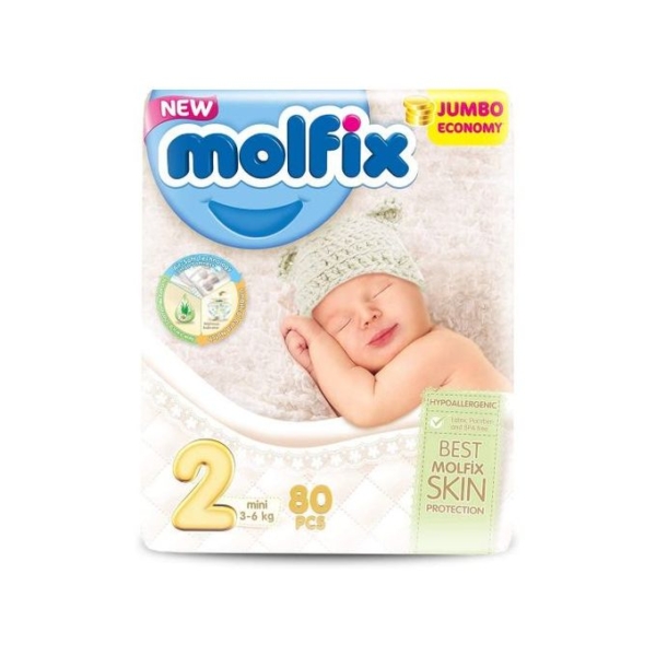 Couches bébé Molfix - N2 - 11pcs