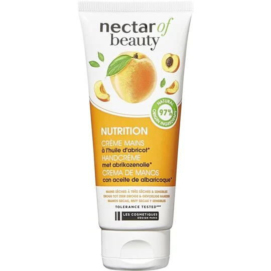 Crème nourrissante pour les mains Nectar of Beauty - à l'huile d'abricot- 100ml