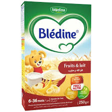 Farine Blédine - Fruits et Lait - 250g