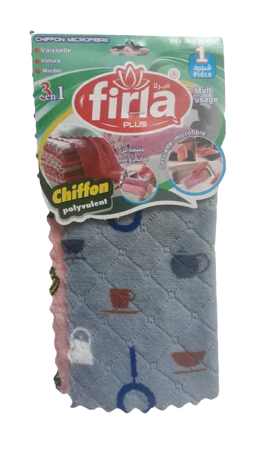 Firla Chiffon Microfibre Multi 30x30cm |