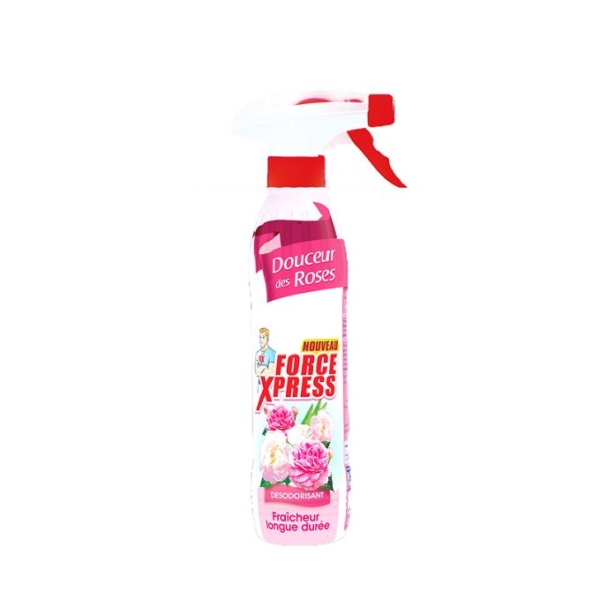 Force Xpress Désodorisant Douceur Des Roses 430ml |