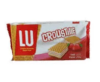 Gaufrettes Croustille LU - Fraise - 152g