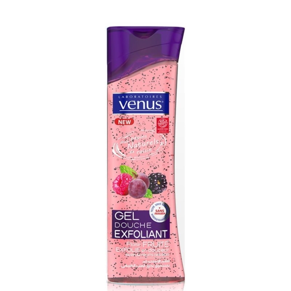 Gel douche Venus - Exfoliant - Fruité - 240ml