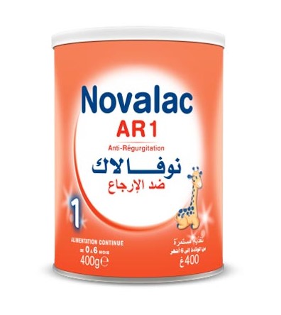 Lait Novalac AR1 - 1er age - 0 à 6 mois - 400g