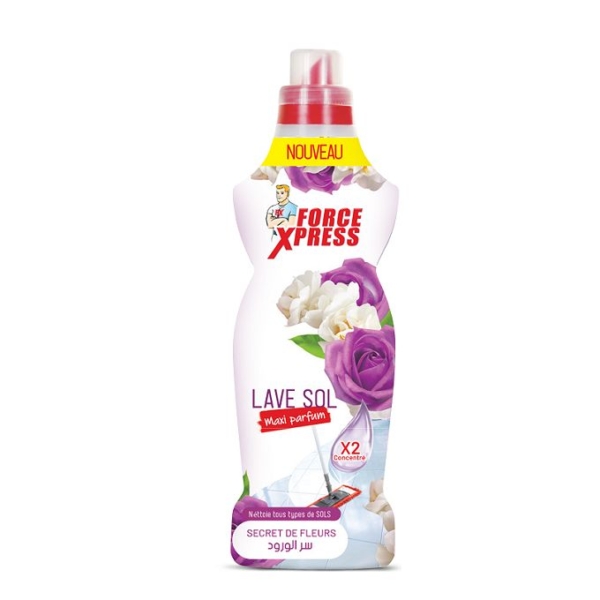 Lave sol Force Xpress - Secret des fleurs - 1L