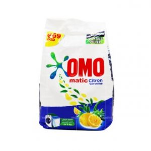 Lessive en poudre OMO citron - Sac 2.5kg