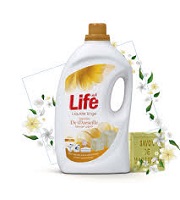 Liquide linge Life - Savon de Marseille - 3L