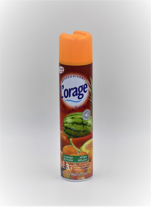 L'orage Désodorisant une brise de fraicheur cocktail de fruits (air freshener) |