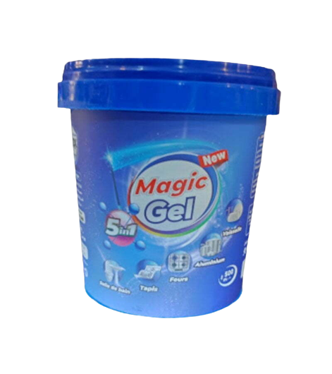 Nettoyant Magic gel - multi-usages - 5en1 - bleu- 500g