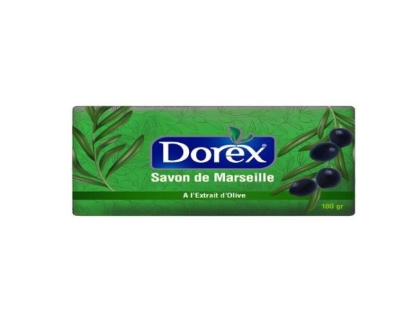 Savon de Marseille Dorex à l'extrait d'olive - 160g