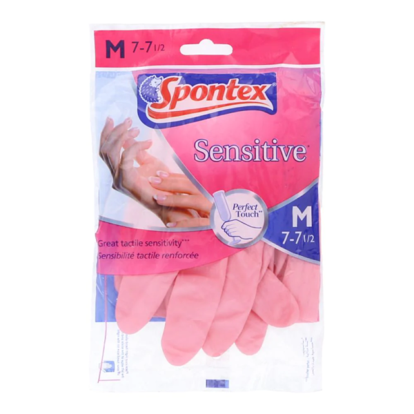 Spontex Sensitive Les Gants De Menage M 7-7 |