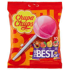 Sucettes Chupa Chups - The Best Of - 10pcs